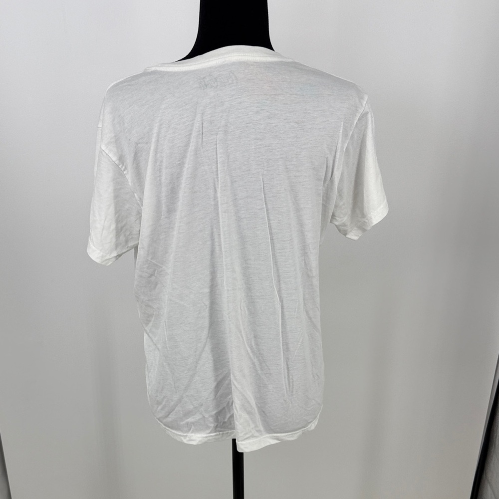 Cherry Coke Graphic Tee - White with Pink Print  cotton blend size XL - Picture 5 of 7